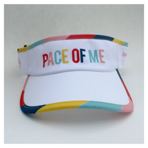 Pace of Me Run Visor
